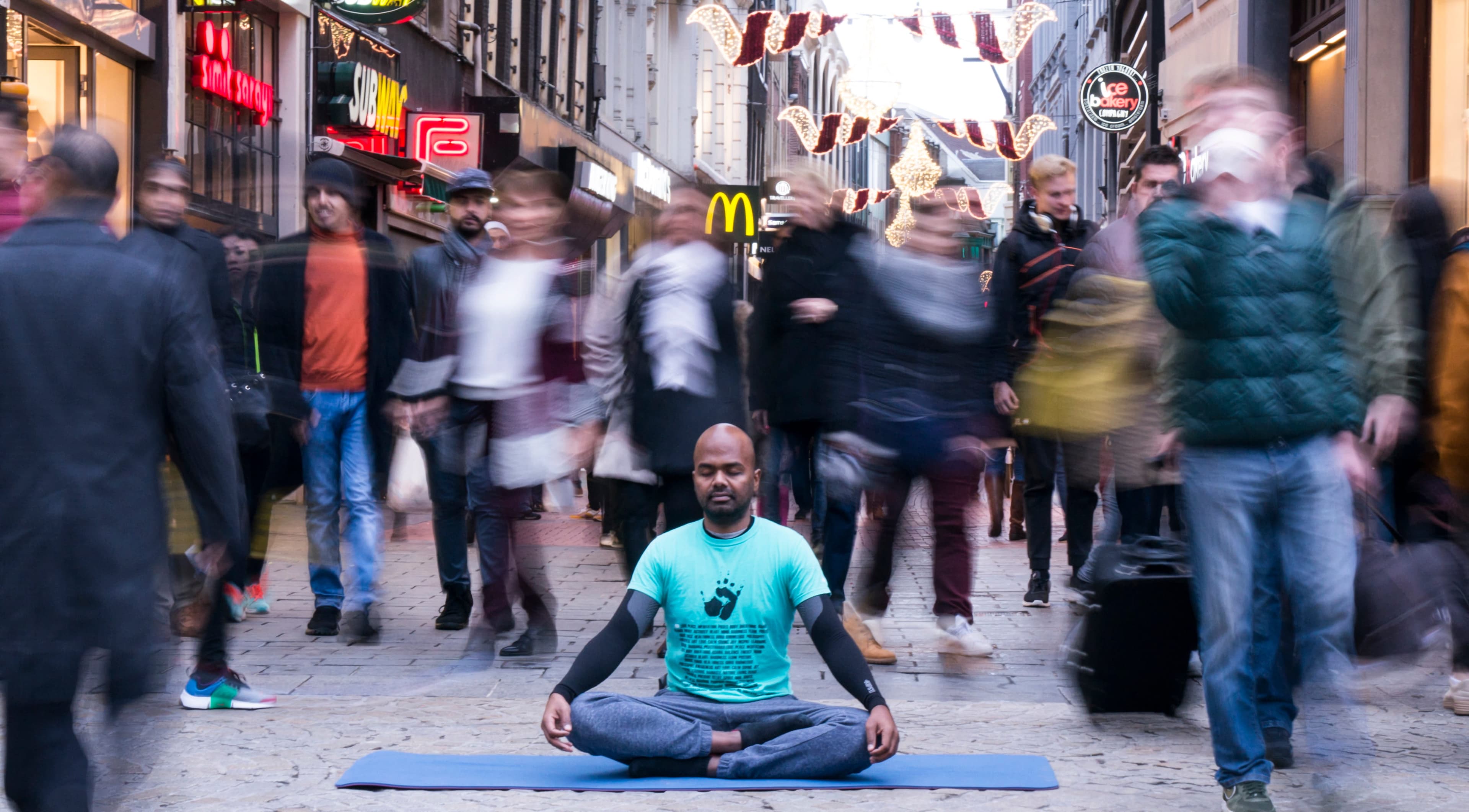Karthikeyan, yoga therapist and founder of Mindful Yogis